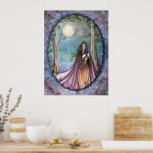 Guinevere Fantasy Fairy Tale Poster Print (Küche)