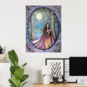 Guinevere Fantasy Fairy Tale Poster Print (Heimbüro)