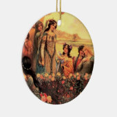 Guinevere in Camelot Keramikornament (Rechts)