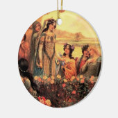 Guinevere in Camelot Keramikornament (Links)