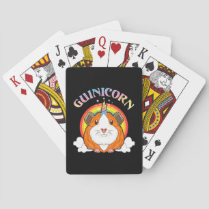 Guinicorn Guinea Pig Unicorn Kostüm Spielkarten