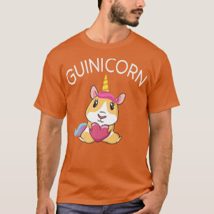 Guinicorn Unicorn Magische Niedliche Guinea Schwei T-Shirt