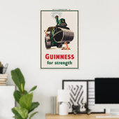 Guinness for Strength Poster Druck John Gilroy (Heimbüro)