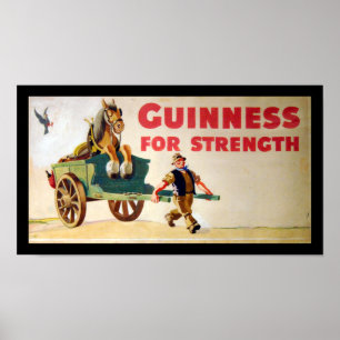 Guinneß für Stärke Poster