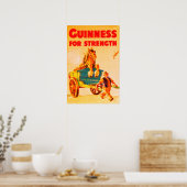 Guinness Für Stärke Poster (Küche)