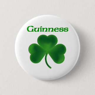 Guinness-Kleeblatt Button