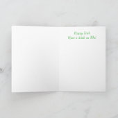 Guinness-Pint-Bild für Grußkarte Karte (Innenseite)