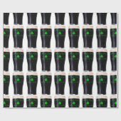 Guinness-Pint-Bild zum Verpacken von Papier Geschenkpapier (Flach)