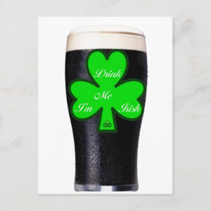 Guinness Pint Postkarte