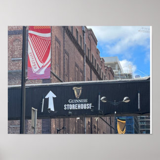 Guinness Storehouse Dublin Irland Europa Poster