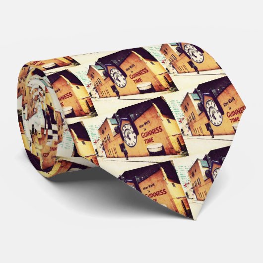 Guinness Time Krawatte (Gerollt)