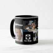 Guinness- und Winston-Tasse Tasse (Vorderseite Links)