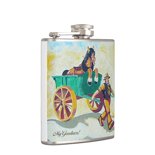 Guinness Vinyl Wrapped Flask Flachmann (Rechts)