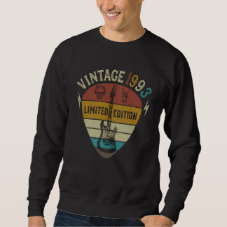 Guitar 30th Birthday Best of 1993 Sweatshirt