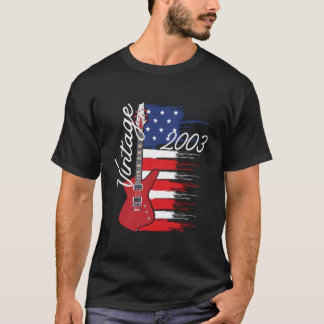 Guitar American Guitars Seit 2003 T-Shirt