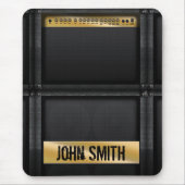 Guitar amp with custom name mousepad (Vorne)