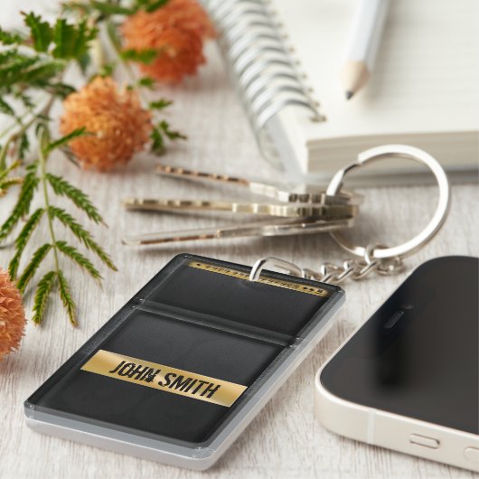 Guitar amp with custom name schlüsselanhänger (Vorderseite rechts)