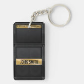 Guitar amp with custom name schlüsselanhänger (Rückseite)