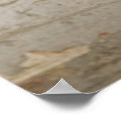 Guitar and Bricks Poster (Ecke)