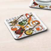 Guitar and Chord 07 Getränkeuntersetzer (Linke Seite)