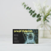 GUITAR Art Fantasy Visitenkarte (Stehend Vorderseite)