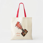 GUITAR ART Music-Lover's Tote Bag Tragetasche (Vorne)