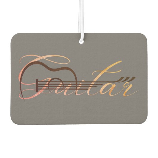 GUITAR AUTOLUFTERFRISCHER (Vorderseite)