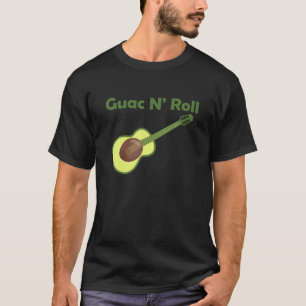 Guitar Avocado Rock'n'Roll Funny Guitars from Avoc T-Shirt