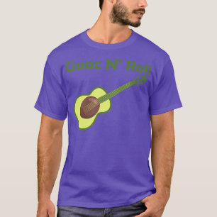 Guitar Avocado Rock'n'Roll Funny Guitars from Avoc T-Shirt
