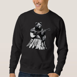 Guitar Bear - Wilderness Guitarist Sweatshirt