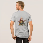 Guitar Beer Humor Musician Funny Tee (Rückseite voll)