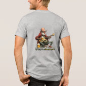 Guitar Beer Humor Musician Funny Tee (Rückseite)