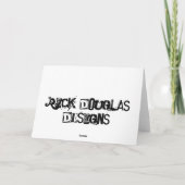 Guitar Birthday Card Karte (Rückseite)