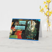 Guitar Birthday Card Karte (Gelbe Blume)