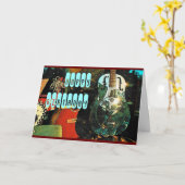 Guitar Birthday Card Karte (Gelbe Blume)