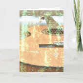 Guitar Birthday Card Karte (Vorderseite)
