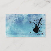 Guitar Business Card Visitenkarte (Vorderseite)