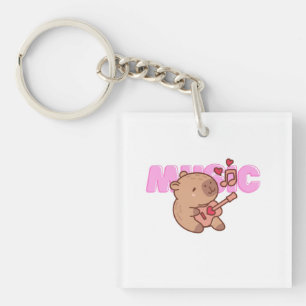 Guitar Capy Charm Schlüsselanhänger