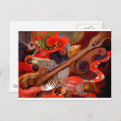 Guitar Chaman von Albruno* Postkarte (Vorne/Hinten)