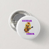 Guitar Chick Button (Vorne & Hinten)