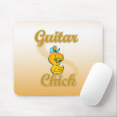 Guitar Chick Mousepad (Mit Mouse)