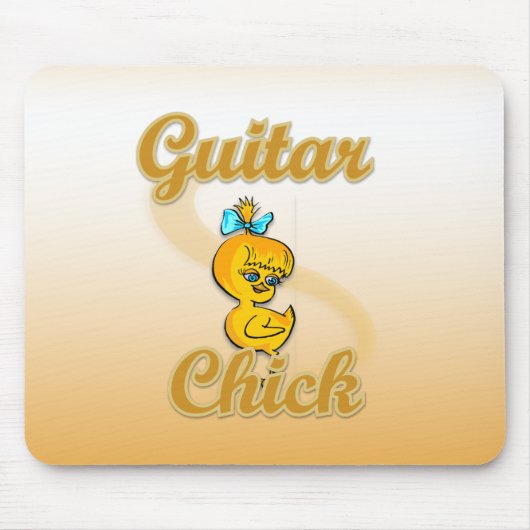 Guitar Chick Mousepad (Vorne)