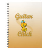 Guitar Chick Notizblock (Vorderseite)