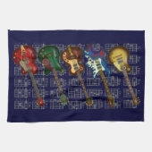 Guitar & chord handtuch (Horizontal)