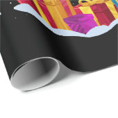 Guitar Christmas Tree Funny Geschenkpapier (Rolleneckpunkt)