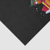 Guitar Christmas Tree Funny Seidenpapier (Detail)