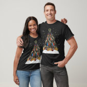 Guitar Christmas Tree Musician Xmas Gift Men T-Shirt (Unisex)