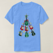 Guitar Christmas Tree T-Shirt (Design vorne)
