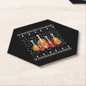 Guitar Christmas Untersetzer (angewinkelt)