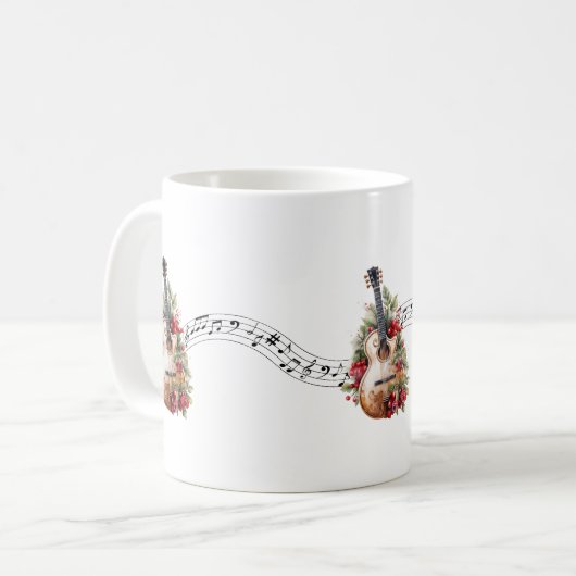 Guitar Concerto Kaffee Tasse (Vorderseite Links)